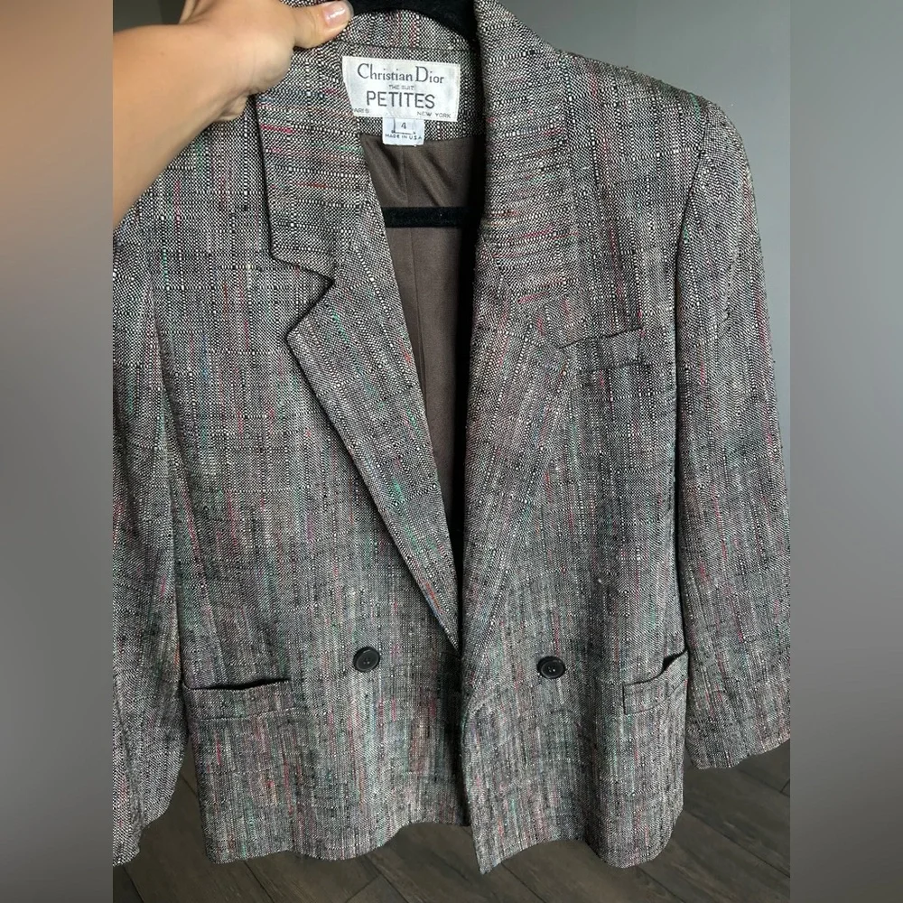 Vintage Dior Multicolor Blazer